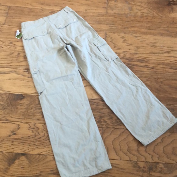 S.O.N.G. Lightweight Cargo Wide Leg Pants NWT - Picture 7 of 7
